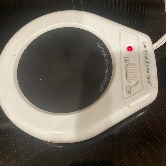comfy candle coffee warmer electric white plug-in model CS-2 tested works - Picture 2 of 5